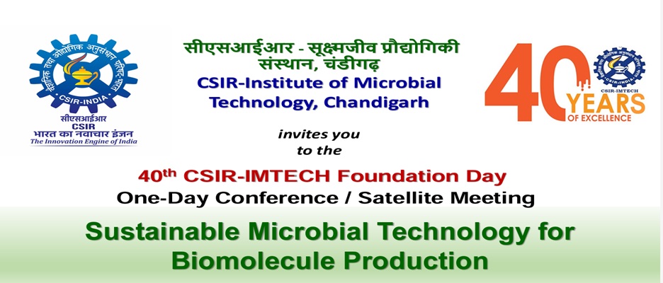 40th CSIR IMTECH Foundation Day Celebrations